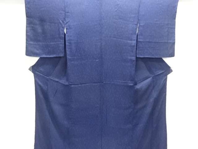 アンティーク　錦紗十字模様着物